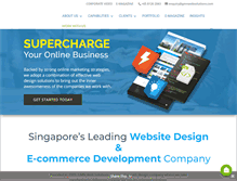 Tablet Screenshot of gmnwebsolutions.com